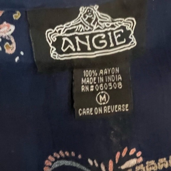 Angie boho print shift dress size medium - Picture 5 of 5